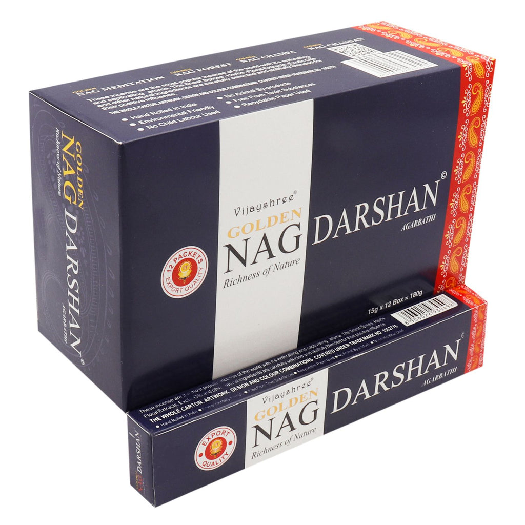 Golden Nag Incenso 15g - Darshan