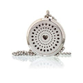 Collana Diffusore per Aromaterapia - Cuore con Diamanti 30 mm