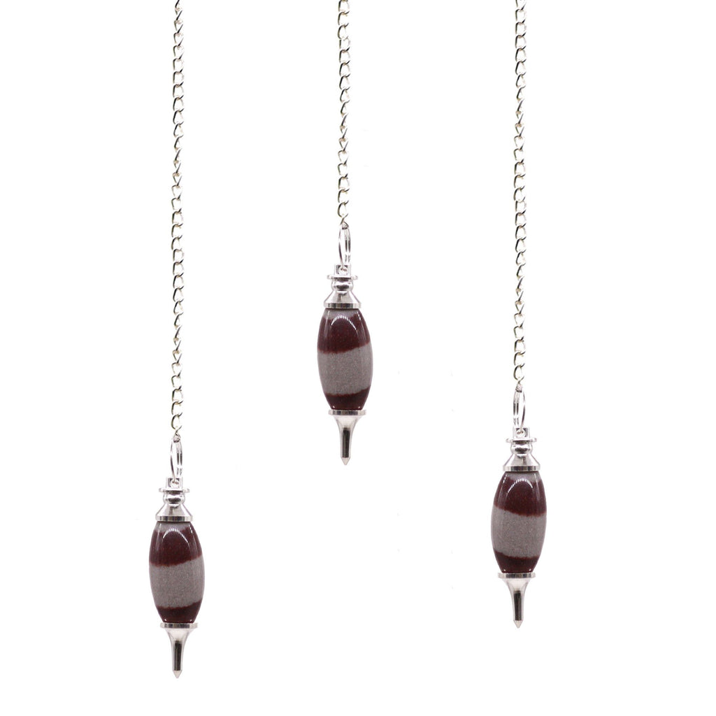 Pendolo in Shiva Lingam con Punta