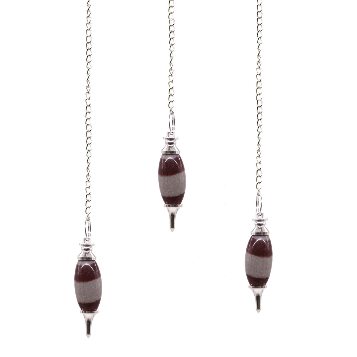 Pendolo in Shiva Lingam con Punta