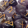 Rune Indiane in Sacchetto - Ametista