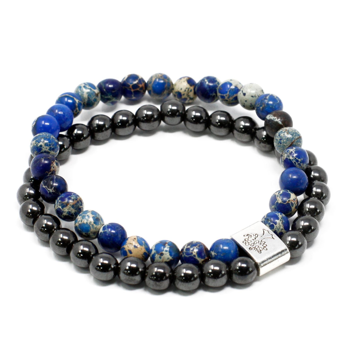 Bracciale Magnetico in Pietra Preziosa - Sodalite