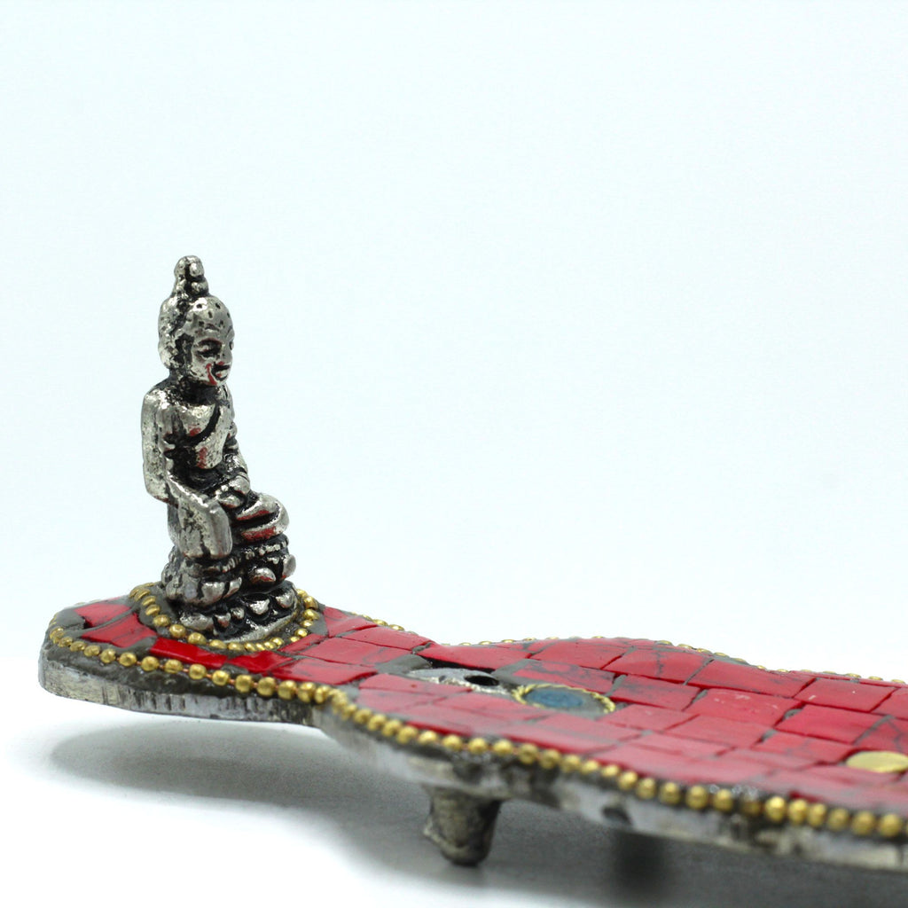 Portaincenso tibetano Buddha a forma di pugnale lungo