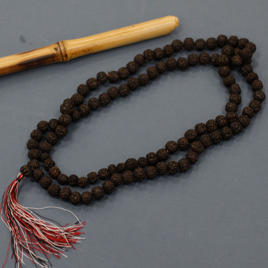 Mala 108 Rudraksha - Scuro