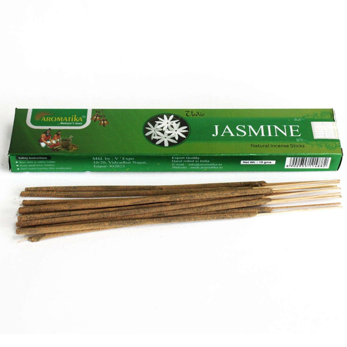 Bastoncini di Incenso Vedici - Gelsomino