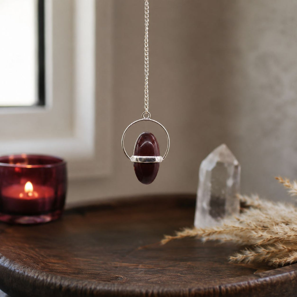 Pendolo in Shiva Lingam con Fascia