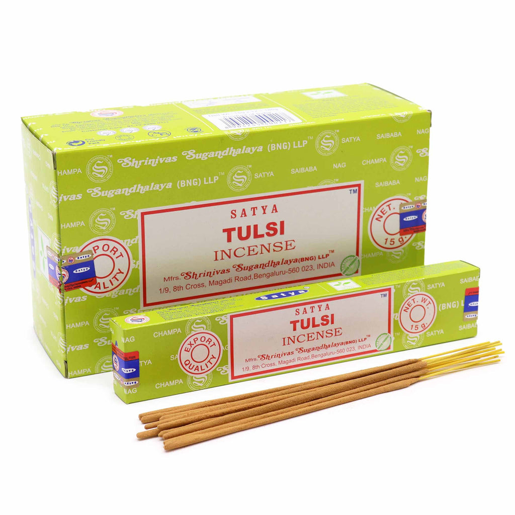 Satya Incenso 15g - Tulsi