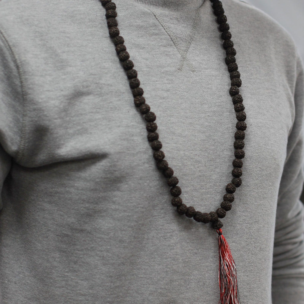 Mala 108 Rudraksha - Scuro