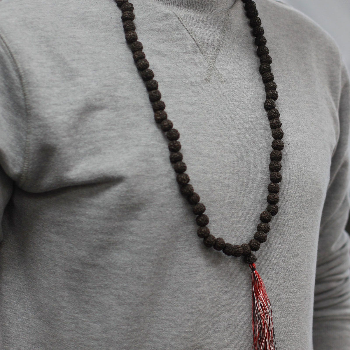 Mala 108 Rudraksha - Scuro