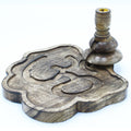 Bruciatore Backflow Grande in Legno di Mango - Om
