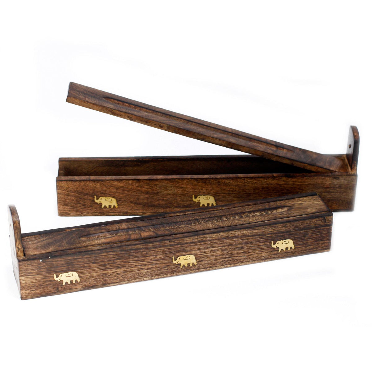 Scatola Portaincenso in Legno di Mango - Modelli Assortiti