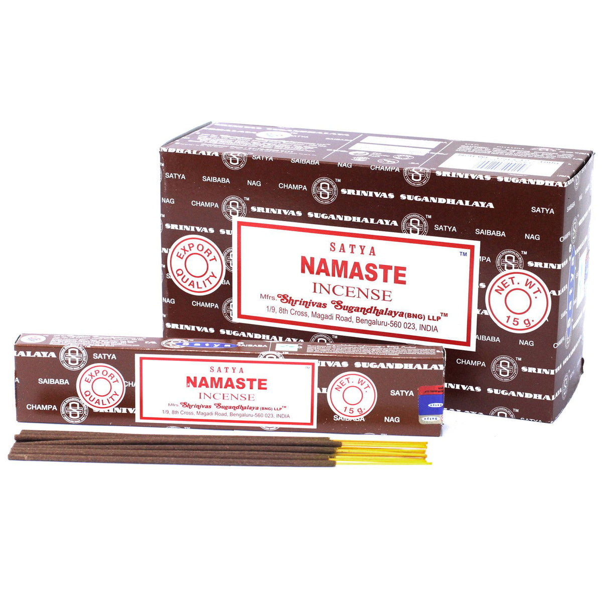 Satya Incenso 15g - Namaste