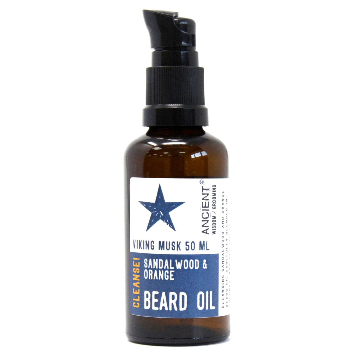 Olio da Barba 50ml - Viking Musk - Purifica!