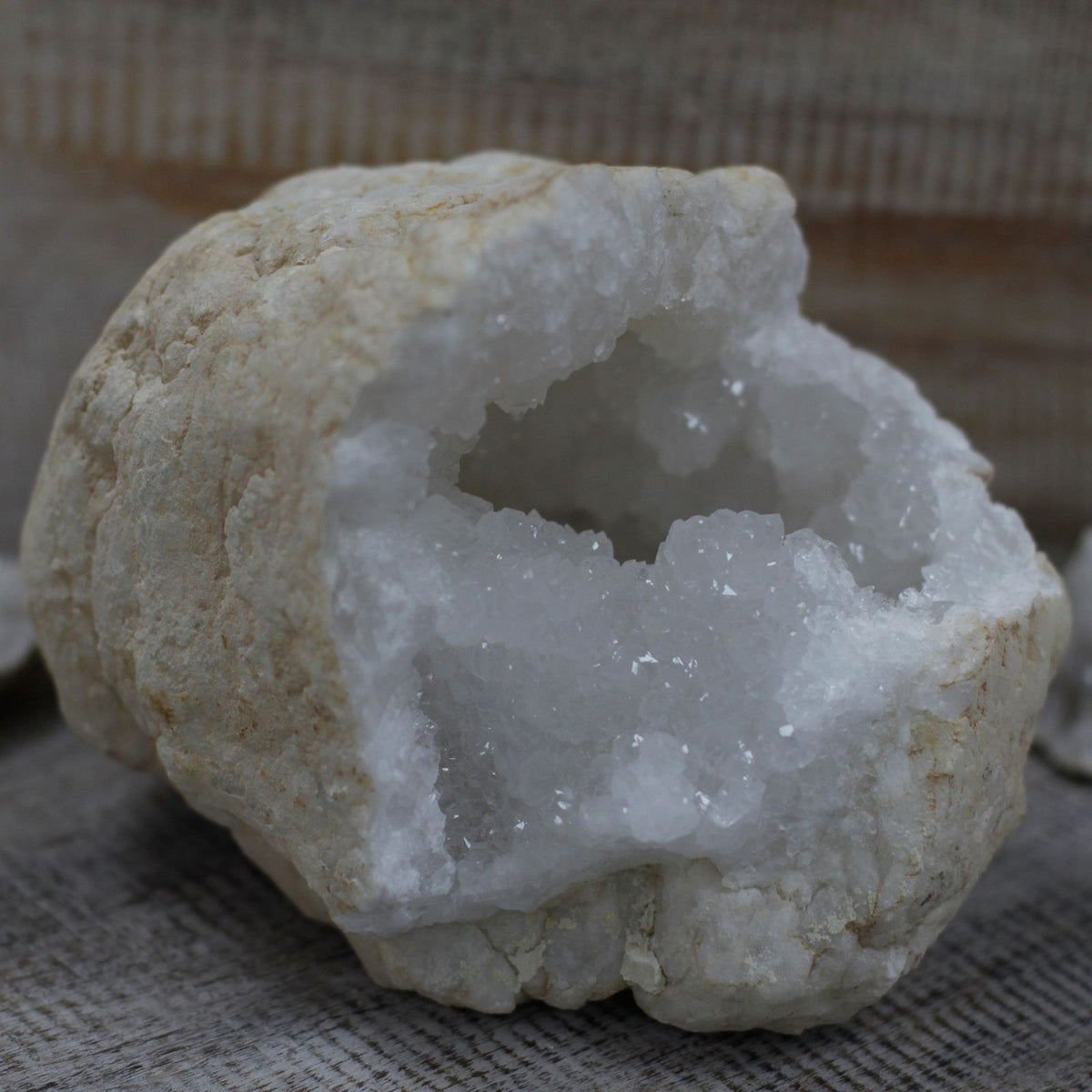 Geode di Calcite e Quarzo del Marocco - 15–18 cm