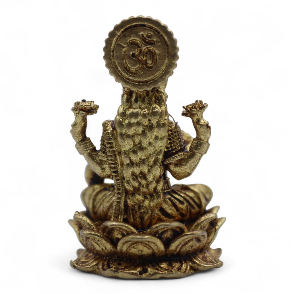 Statuetta in Ottone Divinità Indiane - Laxmi (11g) - 30mm