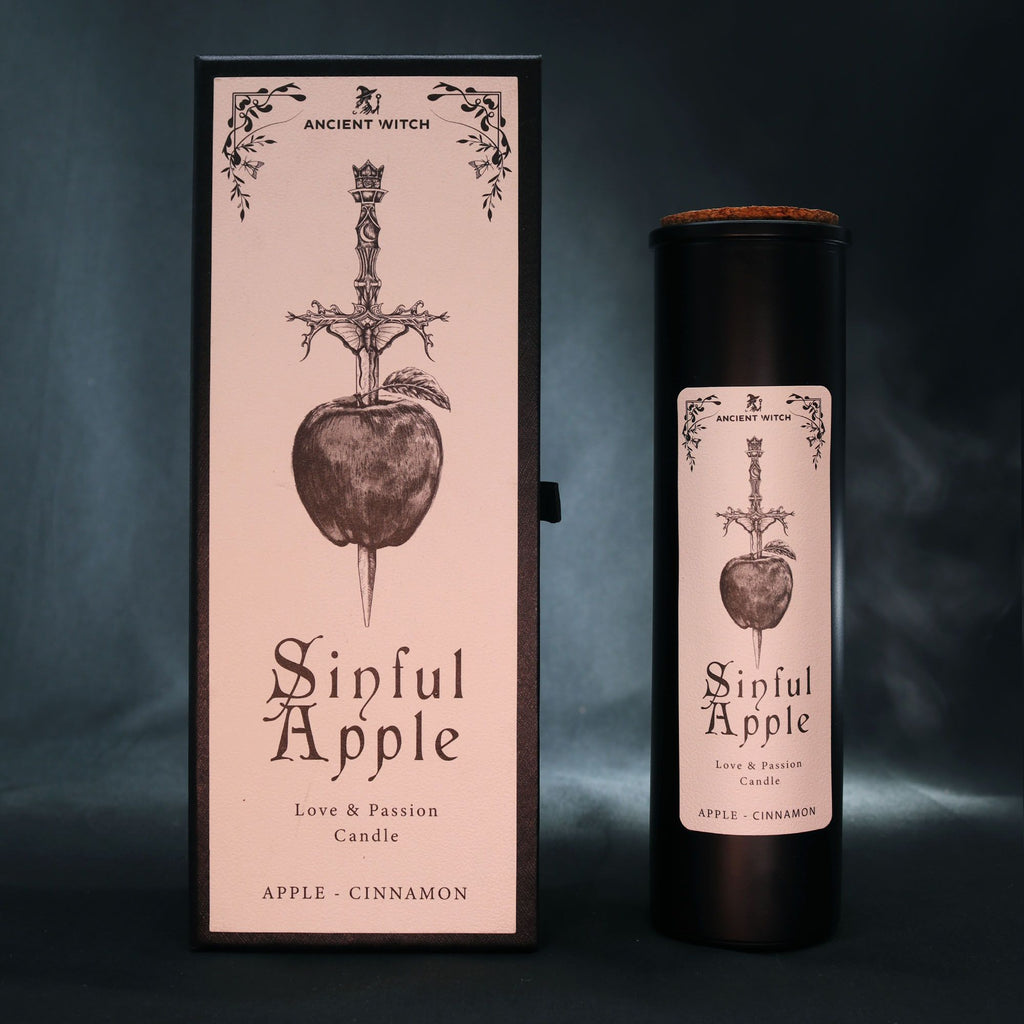 Candela rituale Ancient Witch - Mela tentatrice