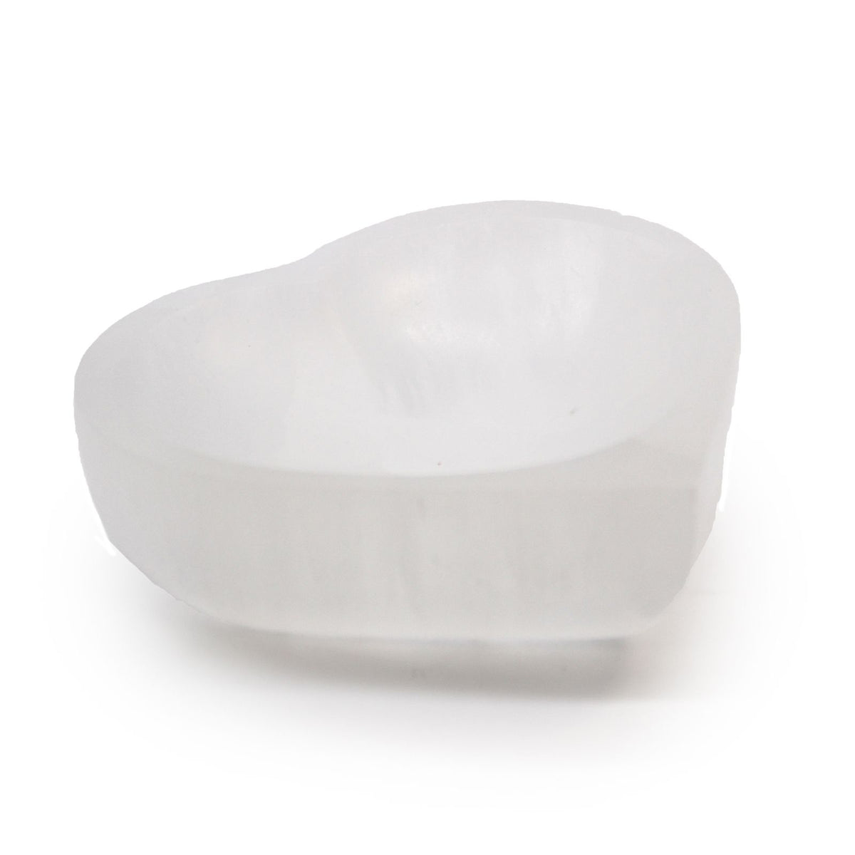 Ciotola a Cuore in Selenite - 10cm