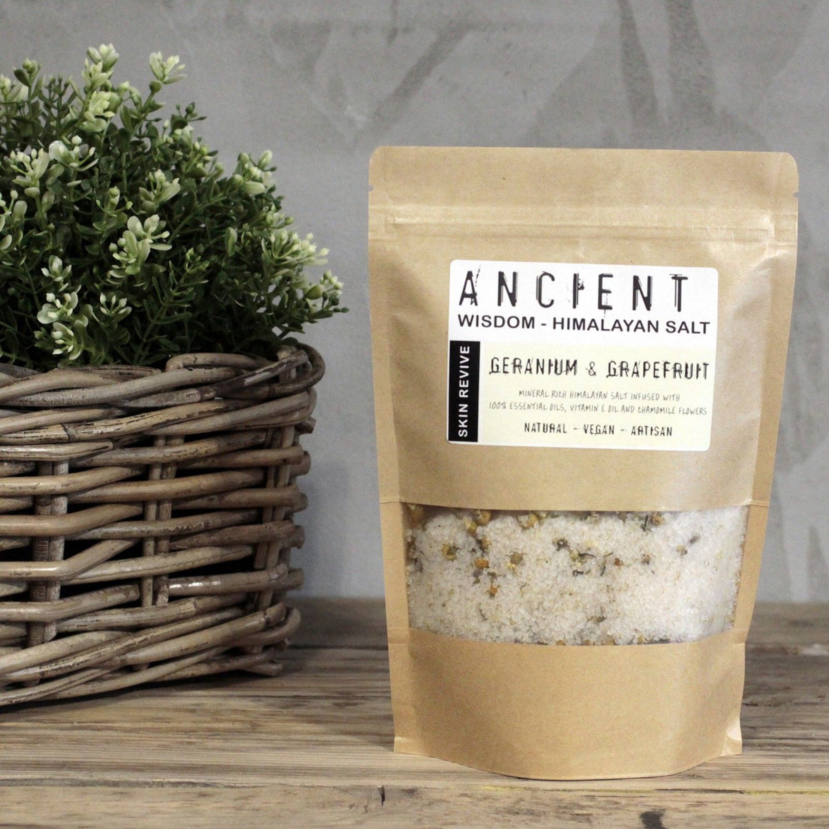 Sali da bagno dell’Himalaya – Geranio e Pompelmo, 500 g