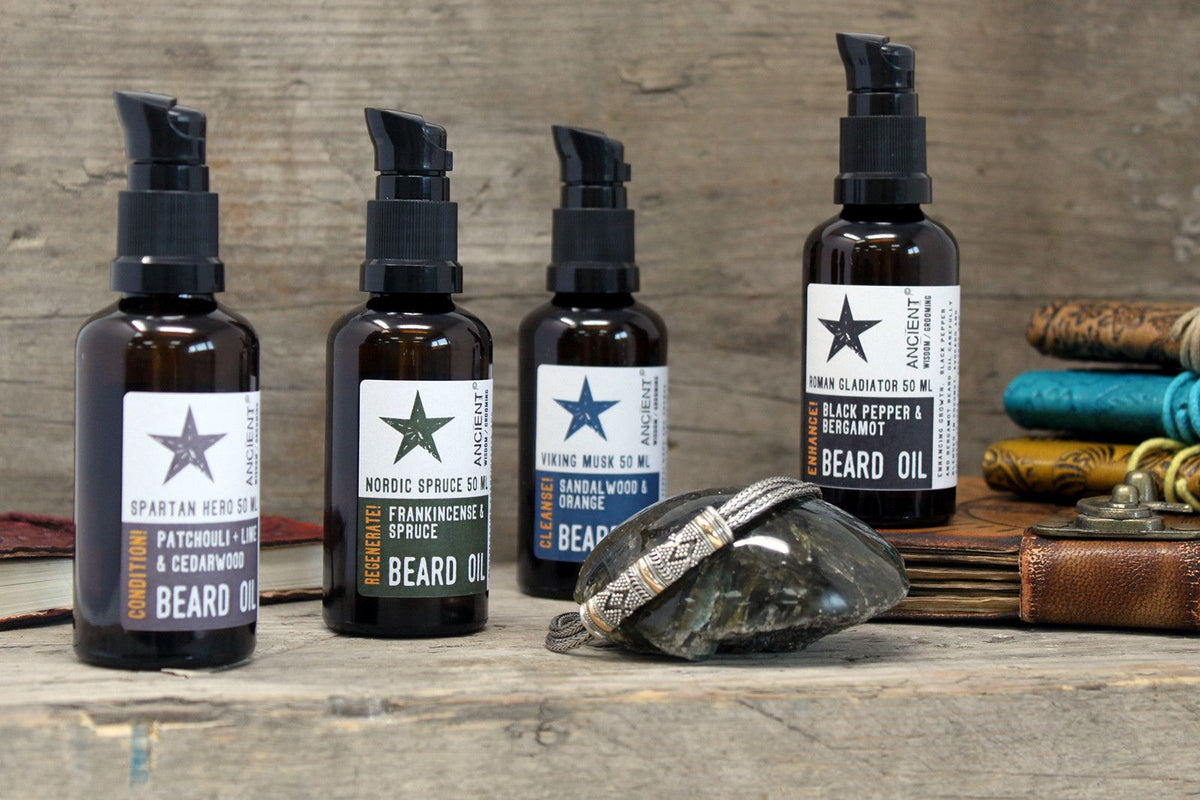 Olio da Barba 50ml - Spartan Hero - Condiziona!