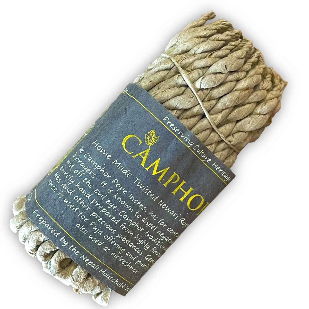 Incenso a Corda Pure Herbs alla Canfora - 50 Corde