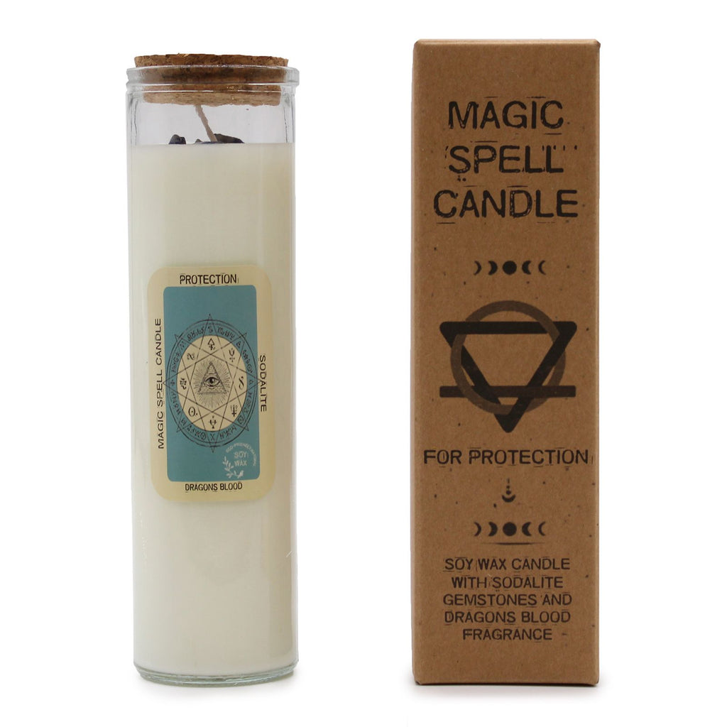Candela Magica per Incantesimi - Protezione