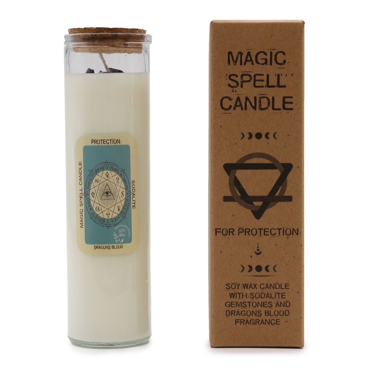 Candela Magica per Incantesimi - Protezione