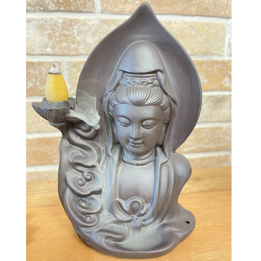 Brucia-incenso a Cascata Buddha Sereno