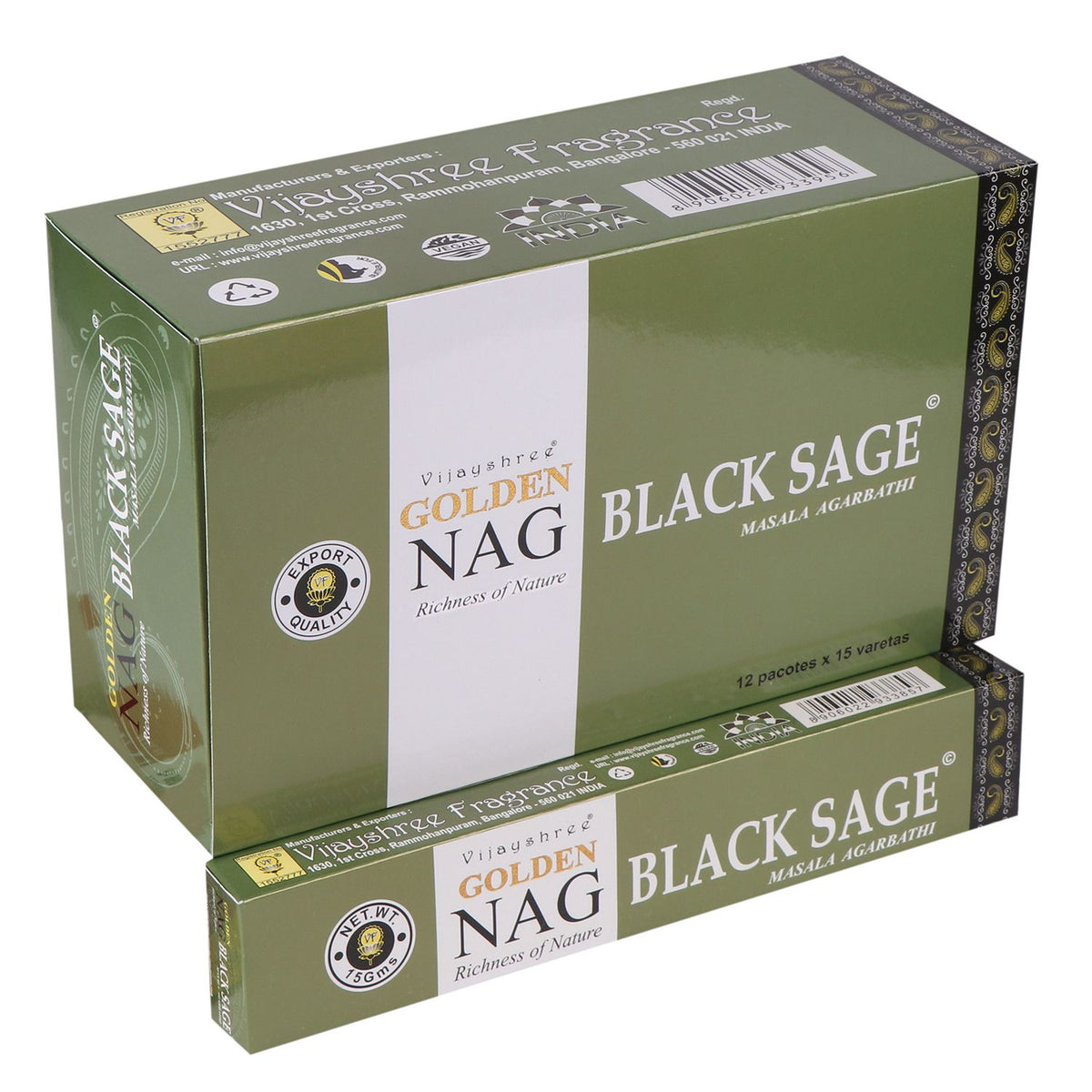 Golden Nag - Black Sage 15g