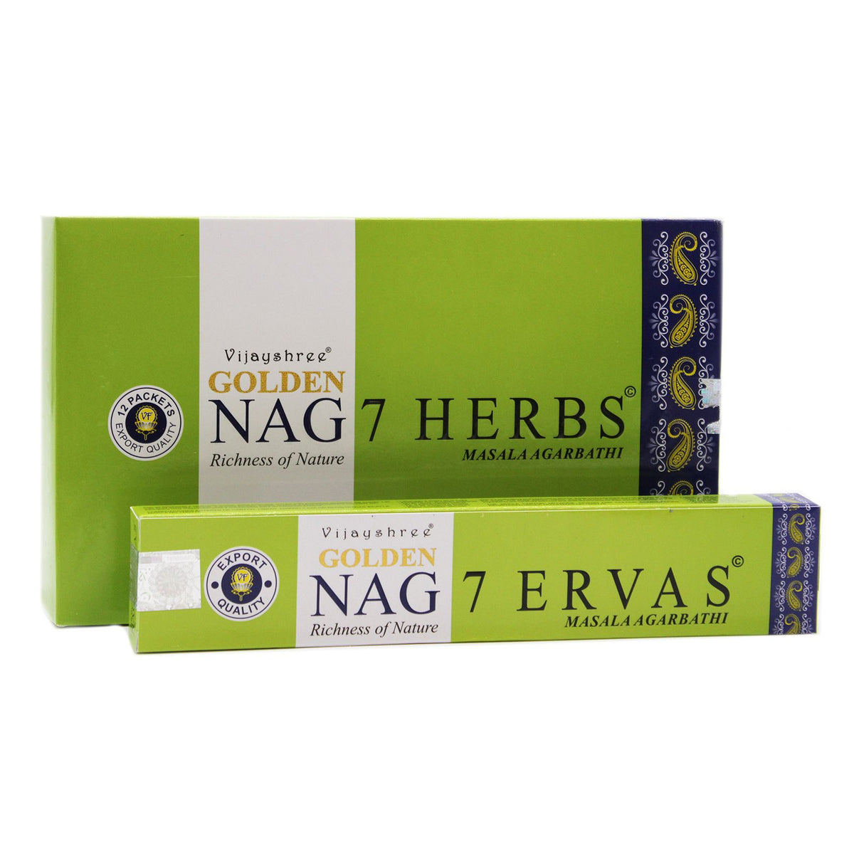 Golden Nag Incenso 15g - Sette Erbe