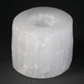 Portacandela Cilindrico in Selenite - 8 cm