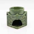 Bruciaessenze Quadrato Buddha - Verde Giada Scuro