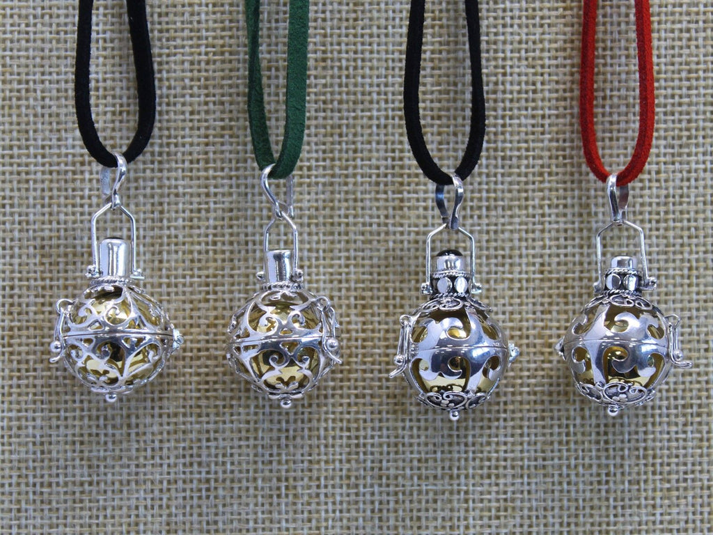 Campanellino Angelo in Argento - Magia - 18mm