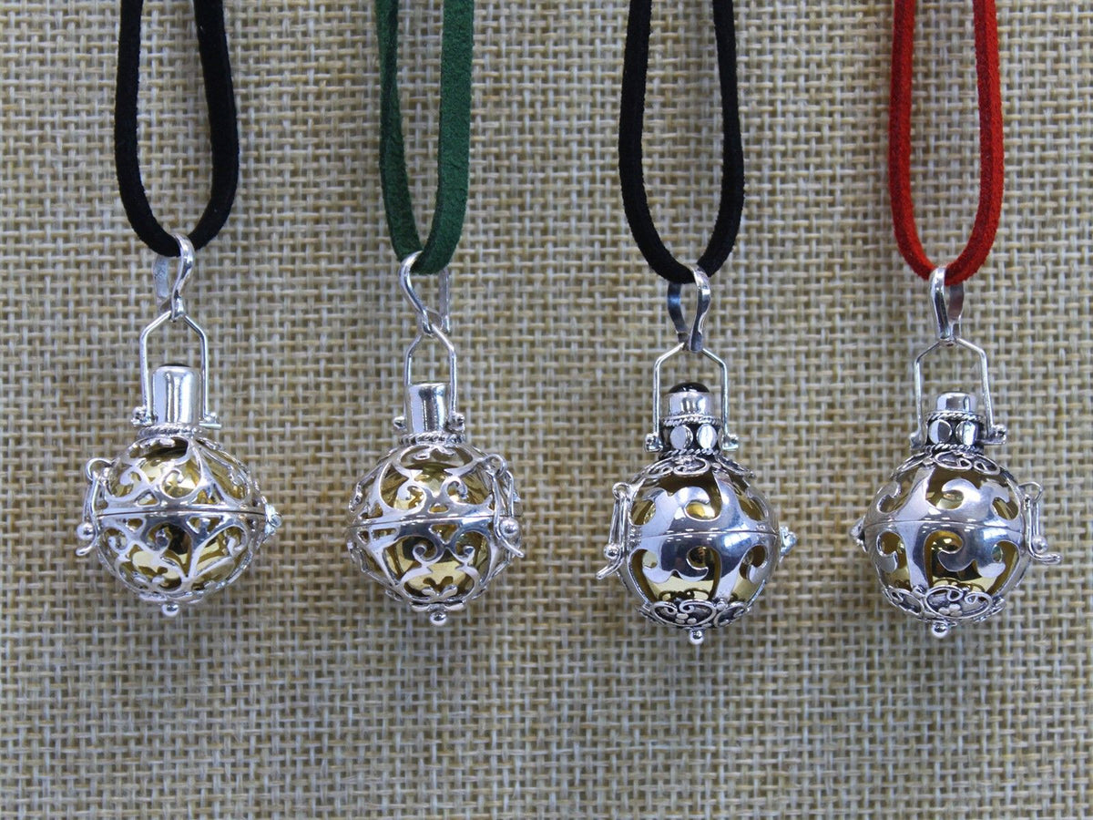 Campanellino Angelo in Argento - Magia - 18mm