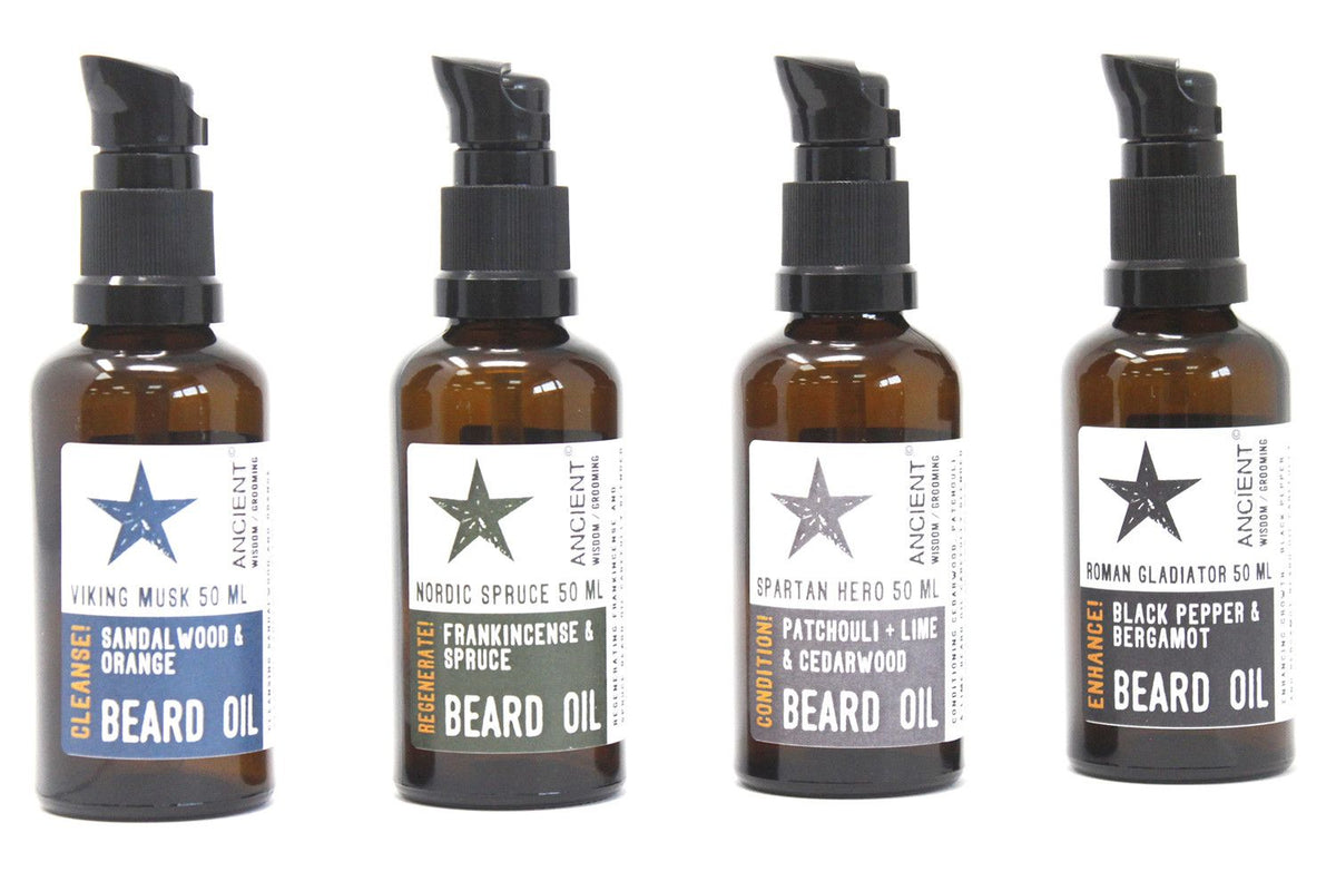 Olio da Barba 50ml - Spartan Hero - Condiziona!