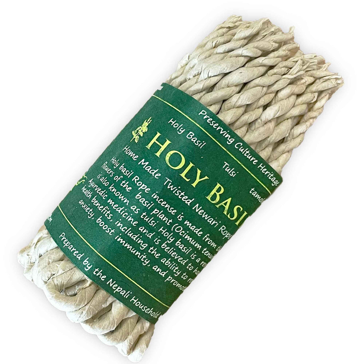 Incenso a Corda Pure Herbs al Basilico Sacro - 50 Corde