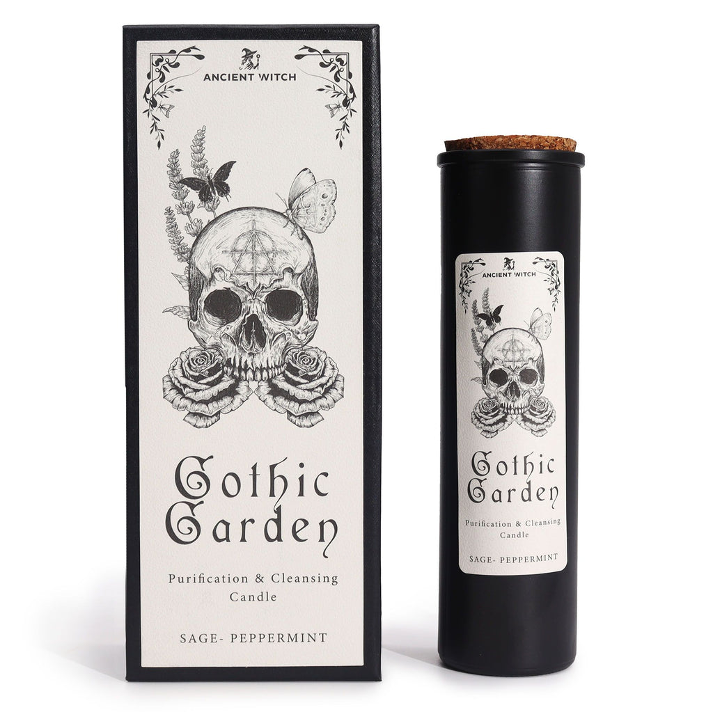 Candela rituale Ancient Witch - Giardino gotico