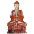 Statua Buddha Scolpita a Mano - 80cm Benvenuto
