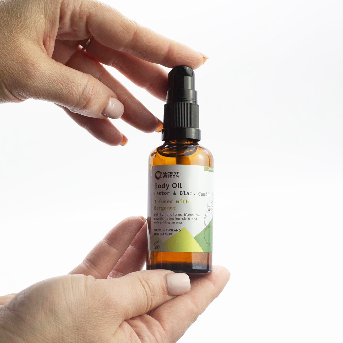 Olio Corpo Biologico al Bergamotto - 50 ml