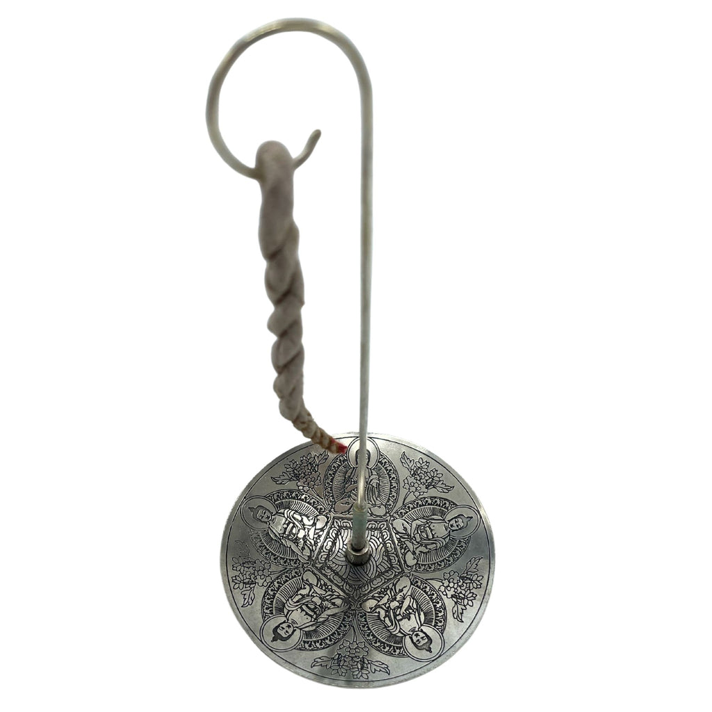 Set Incenso a Corda con Portaincenso Placcato Argento - Pancha Buddha