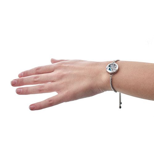 Bracciale a Catena Diffusore per Aromaterapia - Albero della Vita 20 mm