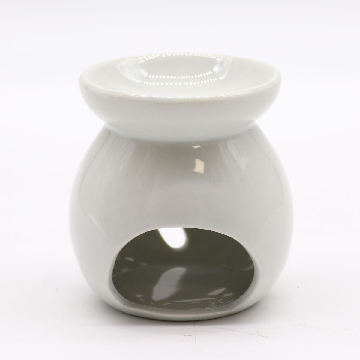 Bruciaessenze Classico Bianco in Ceramica - Albero Piccolo