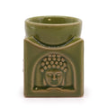 Bruciaessenze Quadrato Buddha - Verde Giada Chiaro