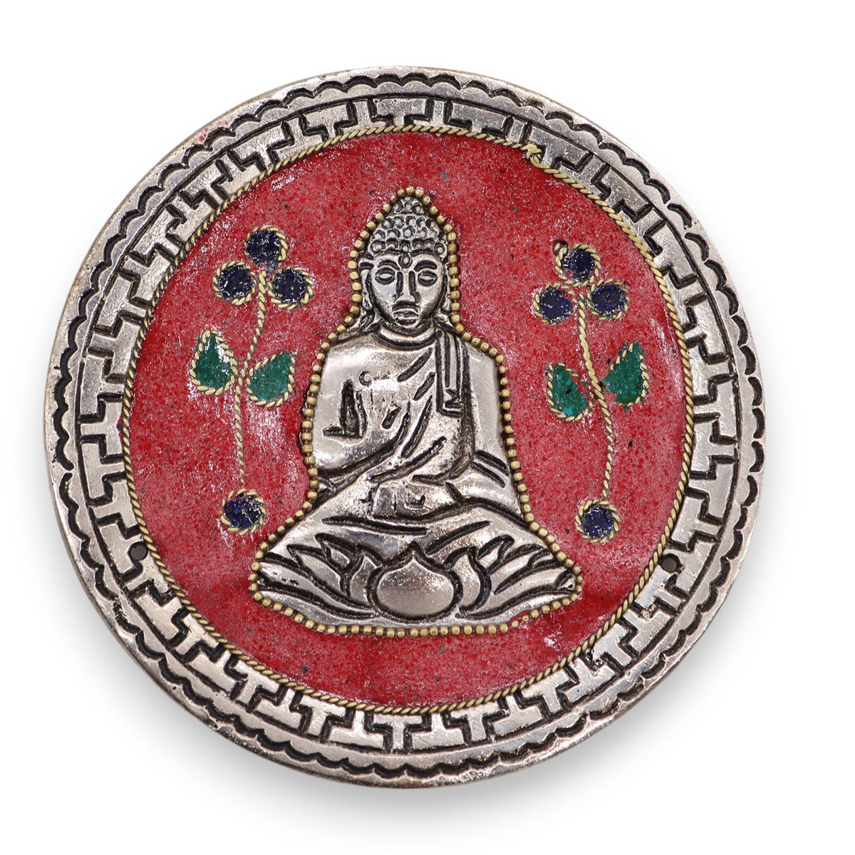 Portaincenso Buddha Rosso – 10 cm