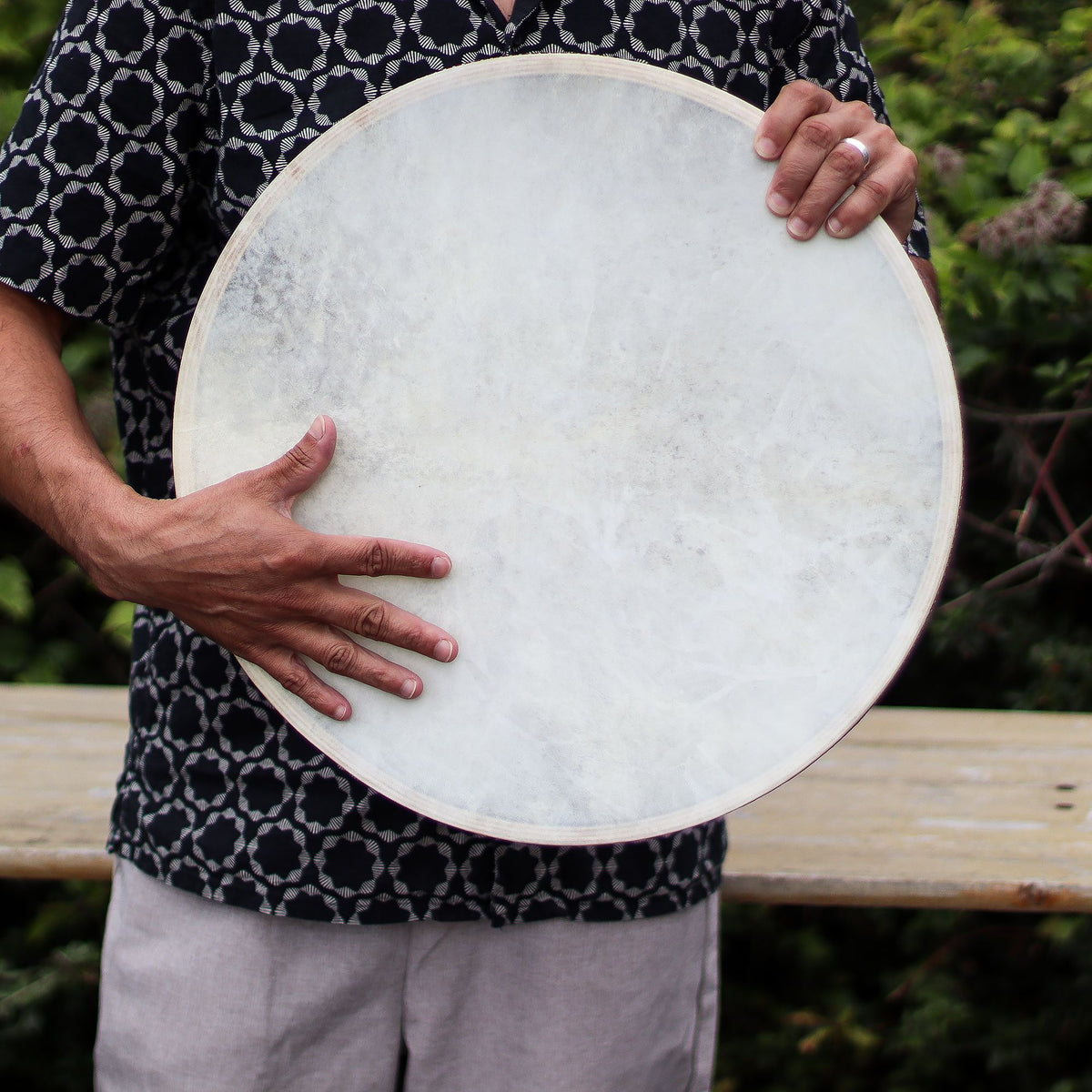 Ocean Drum sciamanico per la guarigione sonora - 45 cm