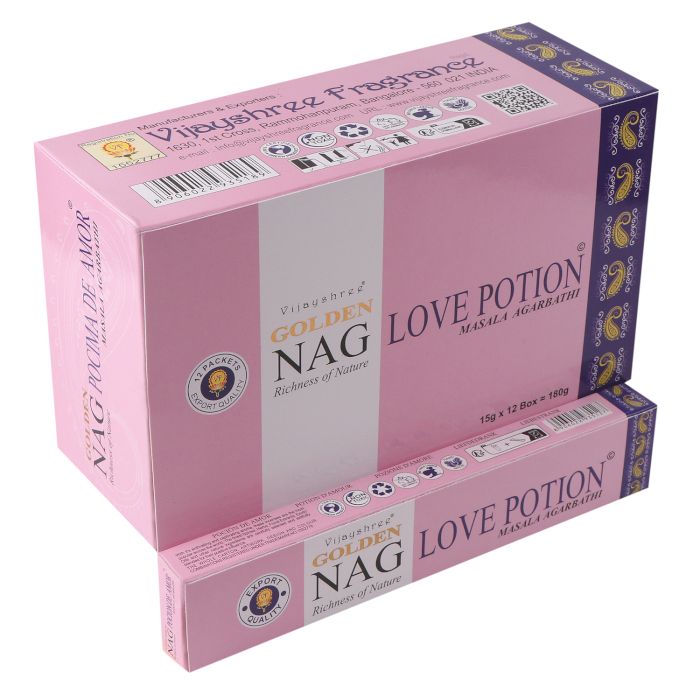 Golden Nag Love Potion - Incenso dell'Amore 15g