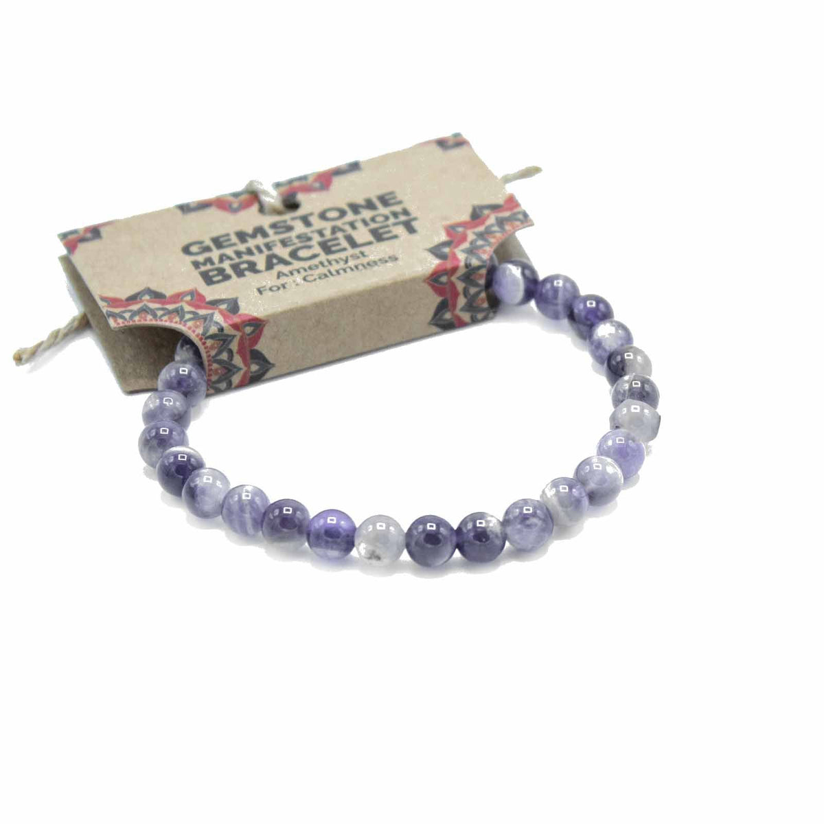 Bracciale della Manifestazione in Pietra Dura - Ametista - Calma