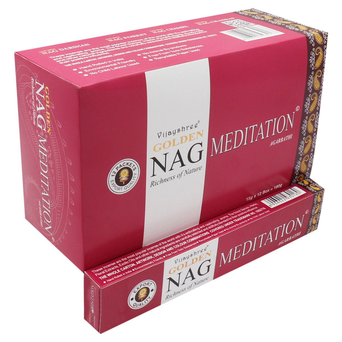 Golden Nag Meditation - Incenso per la Meditazione 15g