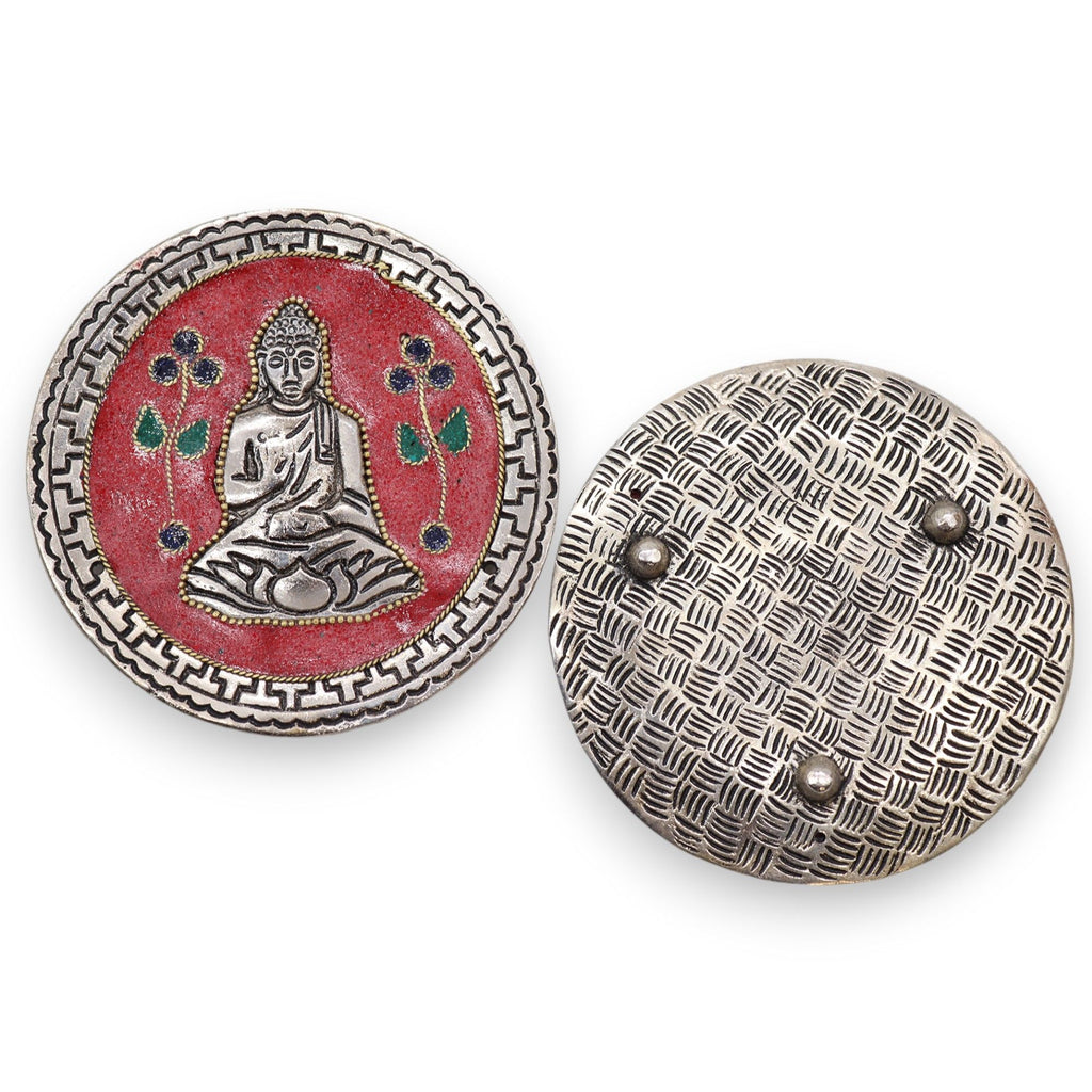 Portaincenso Buddha Rosso – 10 cm