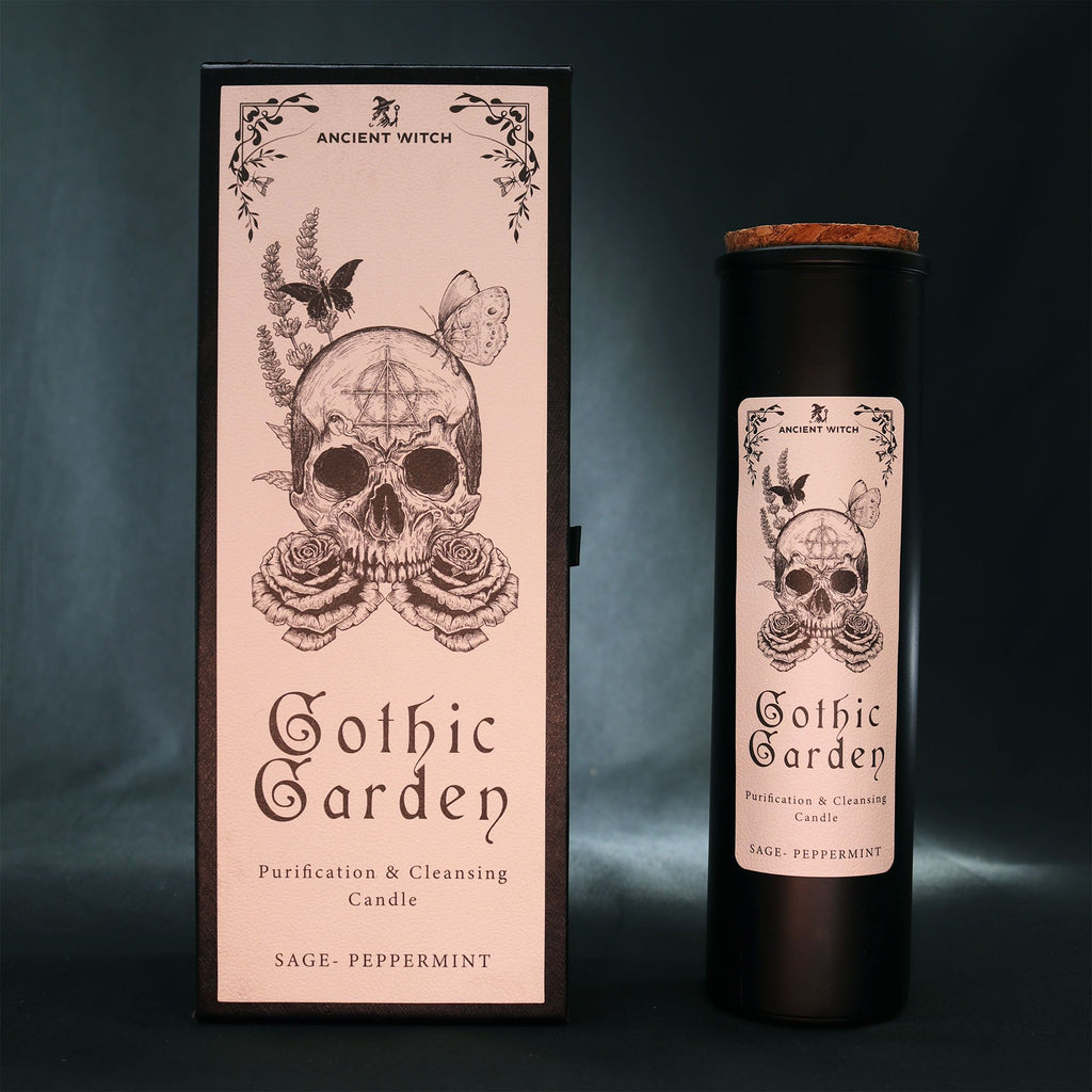 Candela rituale Ancient Witch - Giardino gotico