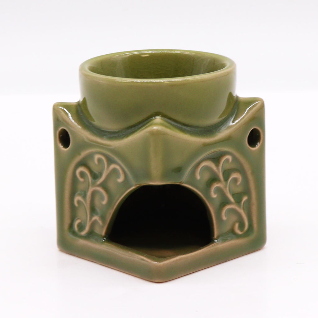 Bruciaessenze Quadrato Buddha - Verde Giada Chiaro
